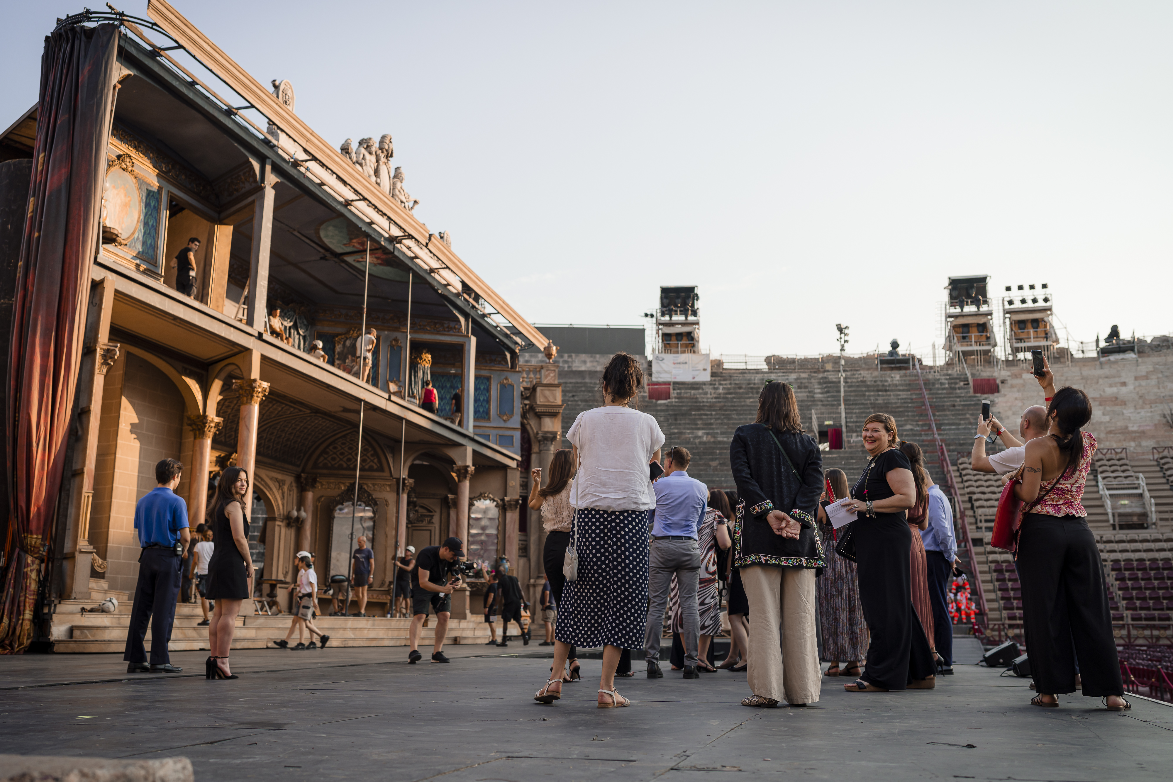 Backstage Arena di Verona, opera lirica